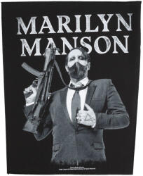RAZAMATAZ голяма нашивка Marilyn Manson - Machine Gun - RAZAMATAZ - BP1099