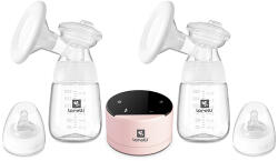 Lorelli ДВОЙНА ЕЛ. ПОМПА daily comfort pink & black (10220590004) - bebetabg