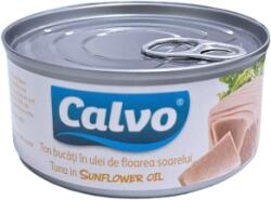 Calvo Ton Bucati In Ulei De Floarea Soarelui Calvo Salvador 160g (ART_30541)
