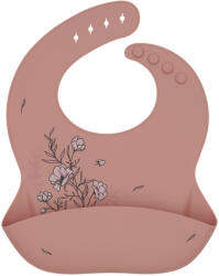 Kikkaboo Лигавник Platinum Silicone Flora Blush (31302050040) - bebetabg