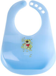 Canpol Пластмасов лигавник с джоб Happy animals (2/404C)