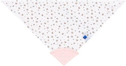 Kikkaboo Лигавник-бандана с чесалка Savanna Pattern Pink (31303030034) - bebetabg