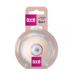 Lovi Силиконов биберон Mammafeel 6м+ MEDIUM