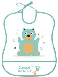 Canpol Лигавник, мек, пластмасов с подложка, Happy Animals 6м+