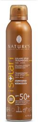 NATURE'S Spray transparent de protectie solara pentru copii SPF 50+ iSolari 200ml Nature's (MF44966)