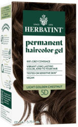 Herbatint Vopsea pentru par castaniu auriu deschis 5D Herbatint (MF45665)