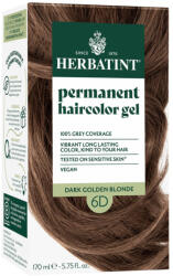 Herbatint Vopsea pentru par blond auriu inchis 6D Herbatint (MF45666)