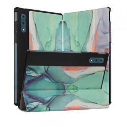 Techsuit Husa pentru Lenovo Yoga Tab Plus, Techsuit FoldPro Green Time, Multicolor