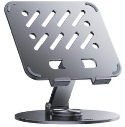 Wozinsky Stand/Cooler notebook Wozinsky WRS-DSY84SS rotativ 360 grade, Grey (WRS-DSY84SS) Suport laptop