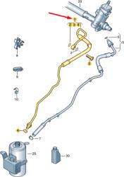 Original Vw Group Furtun hidraulic, sistem de directie ORIGINAL VW GROUP 6R1 423 893 H (6R1 423 893 H)
