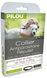 Pilou Zgarda antiparazitara pentru caini Pilou, Talie medie, 60cm (3420900121686)