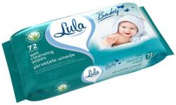 Lula Servetele umede Lula Baby, 72 bucati, pachet - Aloe (Lula72Aloe)