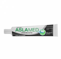 Aslamed Pasta de Dinti AslaMed din Carbune Activ, 75 ml (FMC30080)
