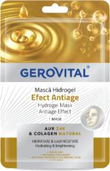 Gerovital Masca Hidrogel cu efect antiage pentru hidratare si luminozitate, Gerovital (5943000111893) Masca de fata