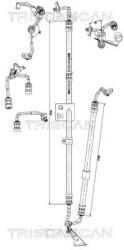 TRISCAN Furtun hidraulic, sistem de directie TRISCAN 8516 23012 (8516 23012)