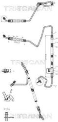 TRISCAN Furtun hidraulic, sistem de directie TRISCAN 8516 16023 (8516 16023)