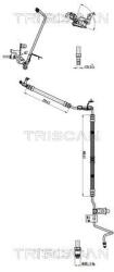 TRISCAN Furtun hidraulic, sistem de directie TRISCAN 8516 28017 (8516 28017)
