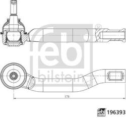 Febi Bilstein Cap de bara FEBI BILSTEIN 196393 (196393) - fixbox