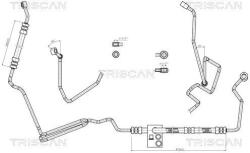 TRISCAN Furtun hidraulic, sistem de directie TRISCAN 8516 29005 (8516 29005)