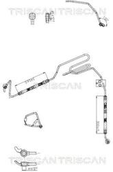TRISCAN Furtun hidraulic, sistem de directie TRISCAN 8516 29043 (8516 29043)