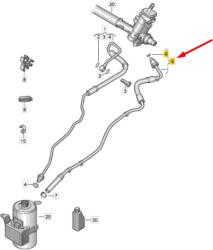 Original Vw Group Furtun hidraulic, sistem de directie ORIGINAL VW GROUP 6R1 423 891 H (6R1 423 891 H)
