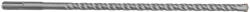 GRAPHITE Burghiu pentru beton SDS Plus cu varf dublu din carbid 10 x 310 mm 56T118 (56T118) Burghiu