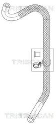 TRISCAN Furtun hidraulic, sistem de directie TRISCAN 8516 29063 (8516 29063)