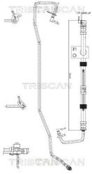 TRISCAN Furtun hidraulic, sistem de directie TRISCAN 8516 16032 (8516 16032)