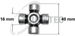 Trucktec Automotive Articulatie, coloana de directie TRUCKTEC AUTOMOTIVE 02.34. 046 (02.34.046)