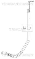 TRISCAN Furtun hidraulic, sistem de directie TRISCAN 8516 11039 (8516 11039)