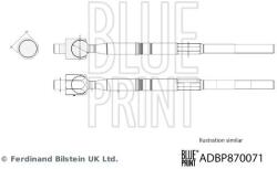 BLUE PRINT Articulatie axiala, cap de bara BLUE PRINT ADBP870071 (ADBP870071)