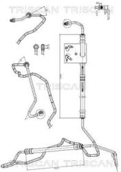 TRISCAN Furtun hidraulic, sistem de directie TRISCAN 8516 11009 (8516 11009)