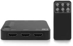 Act HDMI суич ACT AC7841, 5/1, 3D, 4K@60Hz, Черен (EWENT-ACT-SPLIT-AC7841) - smartx