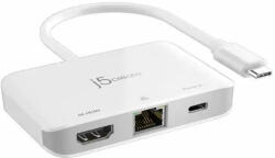 J5create Мрежови адаптер/хъб/ j5create JCA351, Gigabit, 4K HDMI (JCA351)
