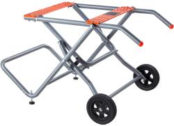 VEVOR Hordozható fűrészállvány, 159 kg/350 font teherbírás, 203 mm/8"-os görgők