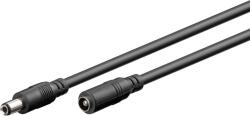 Goobay Cablu de extensie DC mama - tata 5.5x2.5, 5m, Goobay (CABLE-DCM/DCF/2.5MM-5BK-GBAY)
