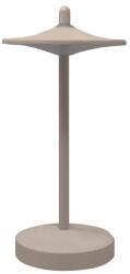 KELU Lampa de masa LED, 1W, 130lm, 3000K, reincarcabila, aluminiu, bej, Sake Kelu (LAMP-TABLE-SAKE/SD-KELU)