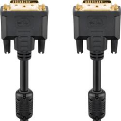Goobay Cablu DVI tata 24+1p - DVI tata 24+1p, 2m, Goobay (CABLE-193G/2.0)