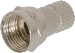 Well Mufa tata F cu infilietare 5mm, 12 blistere, Well FC-003X4-BW (FC-003X4-BW)