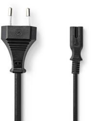 Nedis Cablu alimentare Euro tata - IEC-320-C7 2m negru, Nedis (PCGB11040BK20)