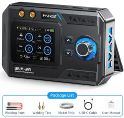 FNIRSI Aparat de sudura in puncte portabil, afisaj digital, FNIRSI SWM-20 (WELD-SWM20-FNR)