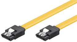 Goobay Cablu de date SATA 6 GB/s, SATA 7-pini tata - SATA 7-pini tata, 0.5m, galben, Goobay (CABLE-HDD-SATA3/0.5YW)