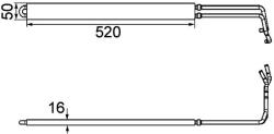 MAHLE Radiator racire ulei, sistem directie MAHLE CLC 103 000P (CLC 103 000P)