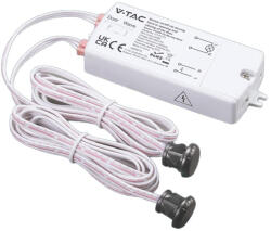 V-TAC 2in1 infravörös ajtónyitás érzékelő / érintés nélküli kapcsoló, két érzékelővel - SKU 24496 (24496)