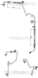 TRISCAN Furtun hidraulic, sistem de directie TRISCAN 8516 28001 (8516 28001)