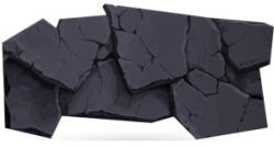 Qwerty Key Mouse pad QwertyKey Stone Black/Grey (DMStone) Mouse pad