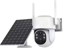 Immax 07820L - Cameră solară inteligentă de exterior cu senzor, acumulator 6000 mAh, IP65 (IM1524)