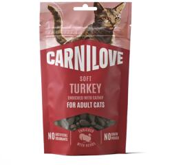 CARNILOVE Recompense Pisici Carnilove Soft Snack cu Curcan si Catnip, 50 g