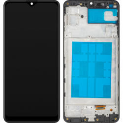 MP Display cu Touchscreen MP compatibil cu Samsung Galaxy M32 M325, cu Rama, Negru - gsmnet