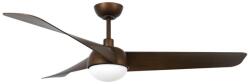 Lucci Air 21617249 - Ventilator OSPREY cu LED reglabil 1xGX53/12W/230V, diam. 132 cm, bronz + telecomandă (FAN00311)